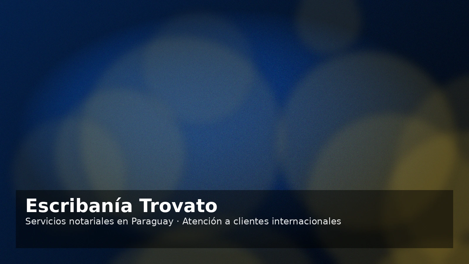 Escribanía Trovato - banner